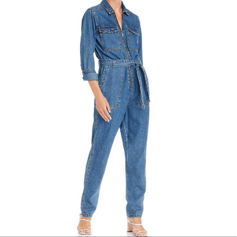 Sunset + Spring Denim Jumpsuit